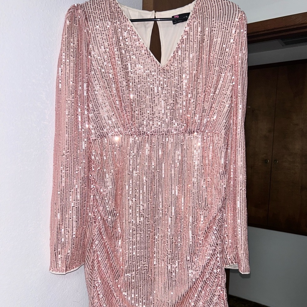 Kancy Kole bodycon sequin party dress